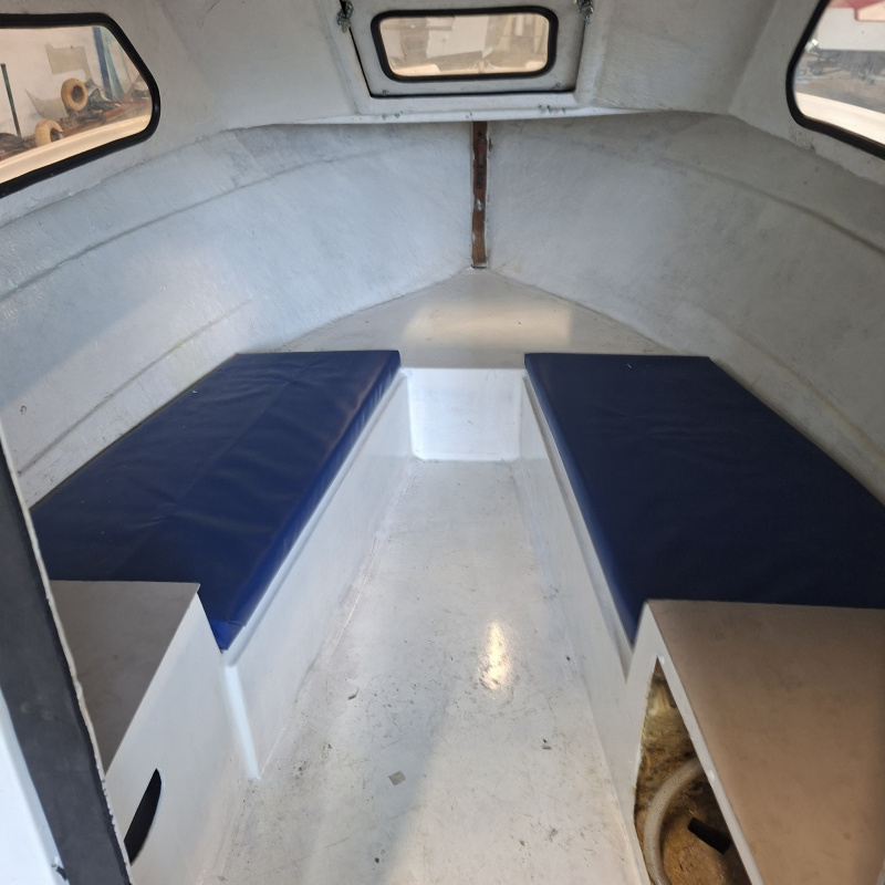 Fame Domino Cabin Boat – Mercury 25hp – Twin Axle Trailer